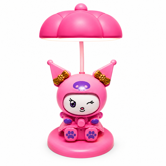Cute Character LED Night Lamp with Built-in Rechargeable Battery