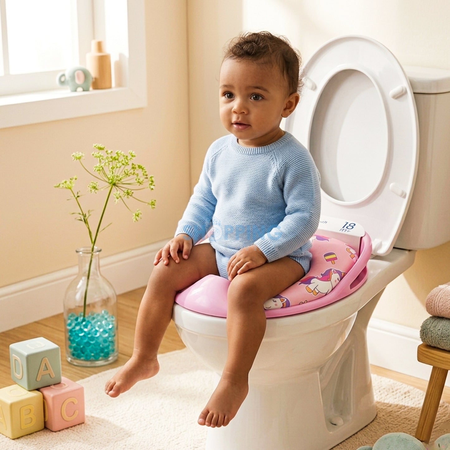 Kids Toilet Seat Reducer for Potty - Baby Commode