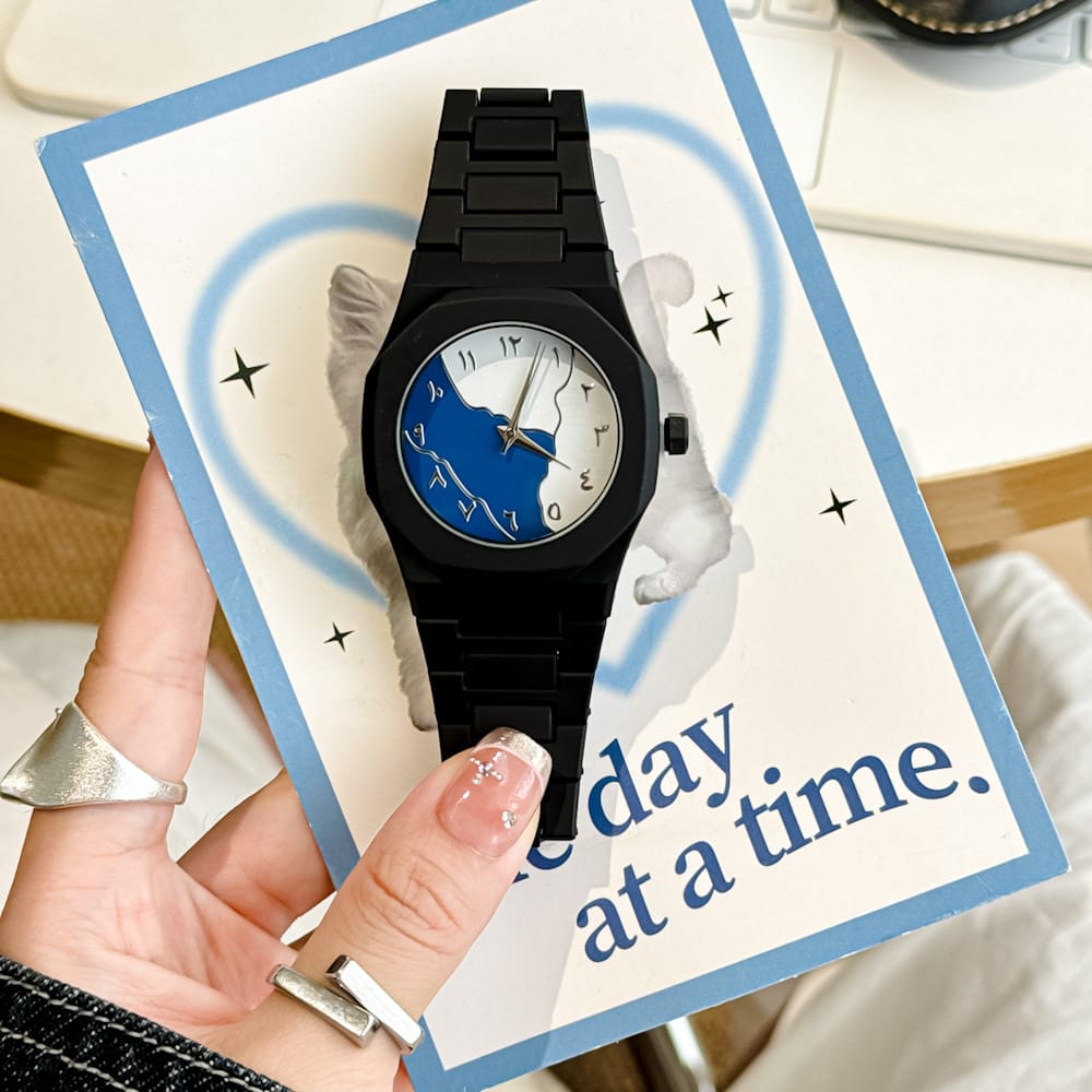 Creative Melt Dial Analog Wrist Watch for Men & Women