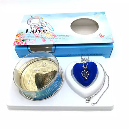 Love Pearl Necklace Gift Box Freshwater Pearl Jewelry