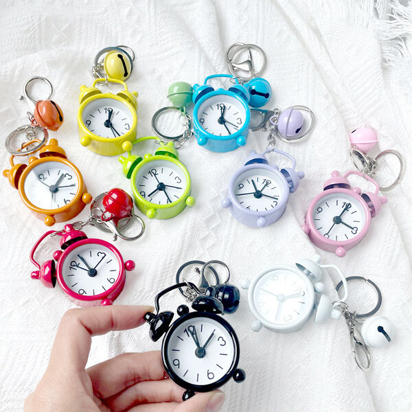 Mini Alarm Clock Keychain