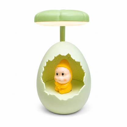Cute Egg Baby LED Night Lamp with Rechargeable Battery