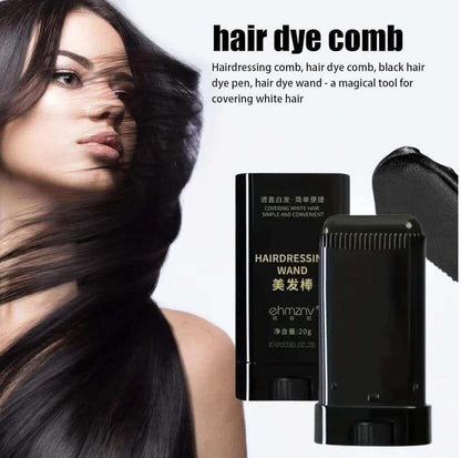 Hair Dye Comb Wand for Covering White Hair