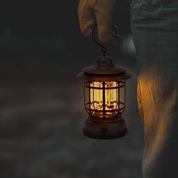 Portable Camping Lantern LED Light with Hanging Hook