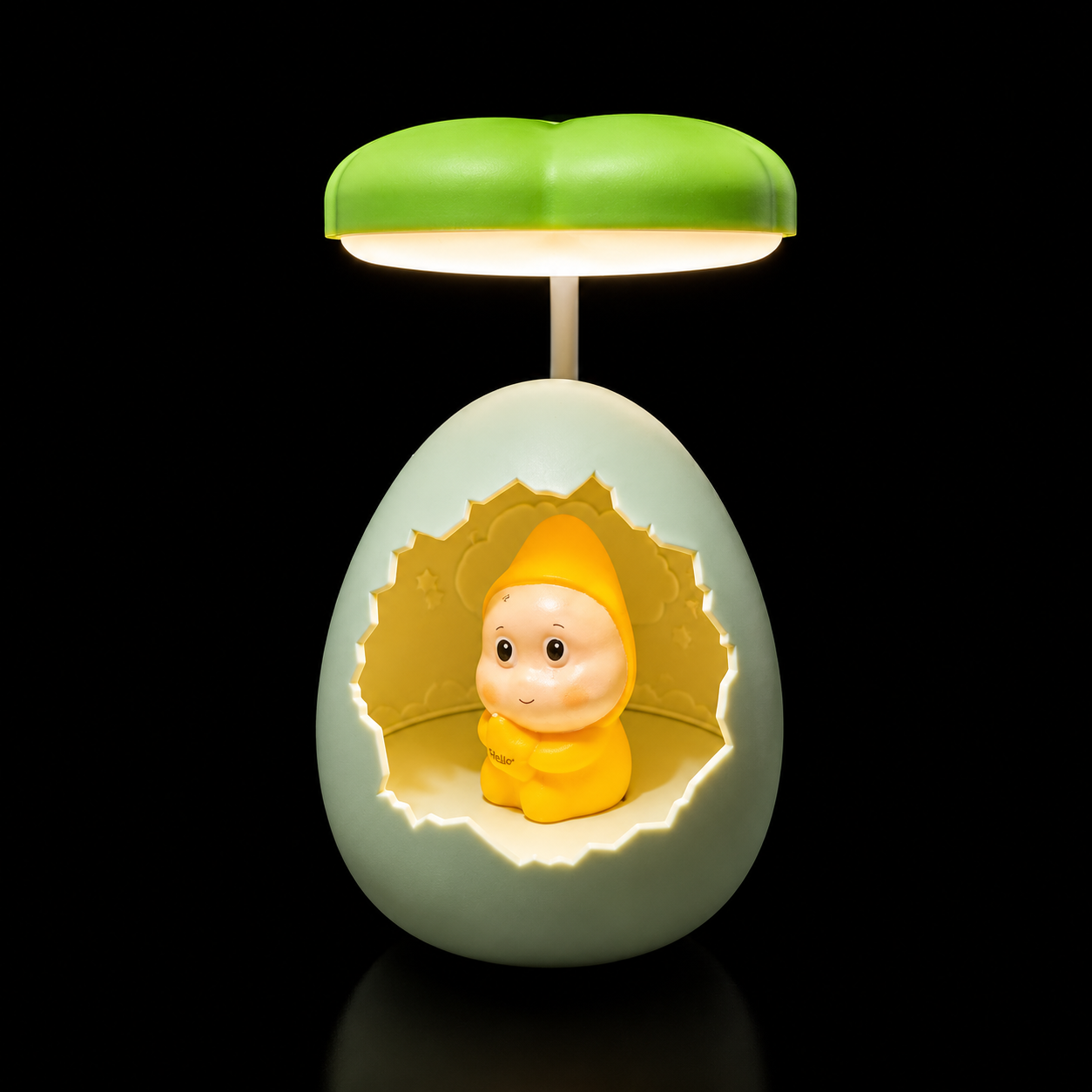 Cute Egg Baby LED Night Lamp with Rechargeable Battery