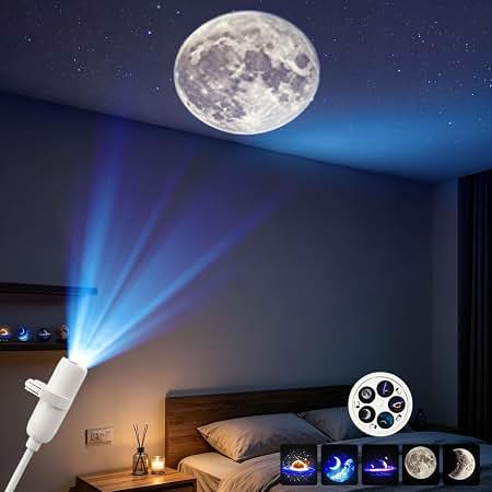 24-IN-1 Starry Moon Night Light Projector