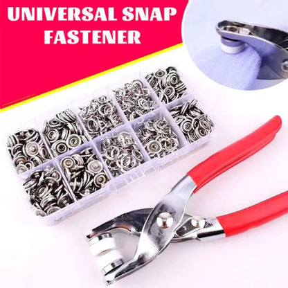 Hand Pressure Pliers for Prong Snap Button Fastener