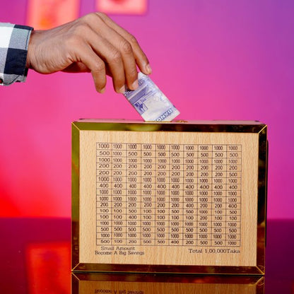 ১ লাখ টাকা Money Saving Box