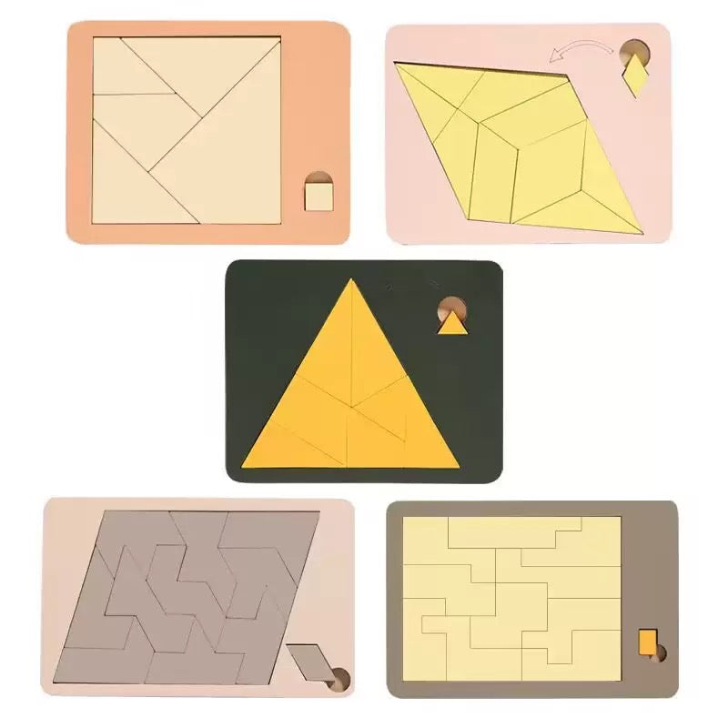 Brain puzzle Game - মানসিক বিকাশের সুস্থ গেম (৫ টি পাজল কম্বো)
