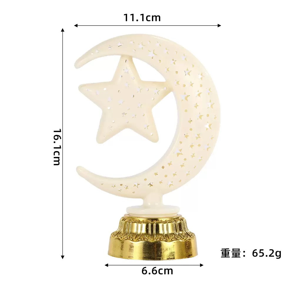 Moon Star LED Night Light – Decorative Table Lamp
