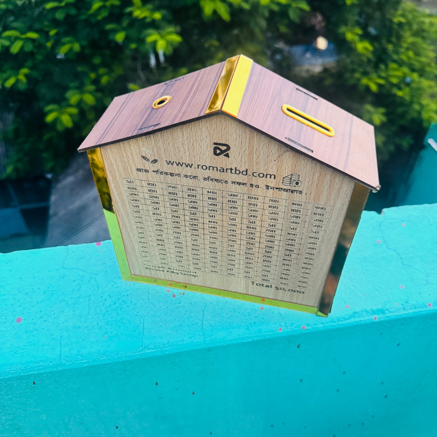 50,000 Taka Home Money Savings Challenge Box(ফ্রি মার্কার পেন)