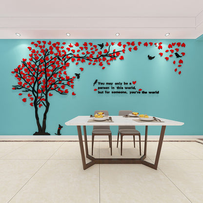 Acrylic 3D Tree Sticker