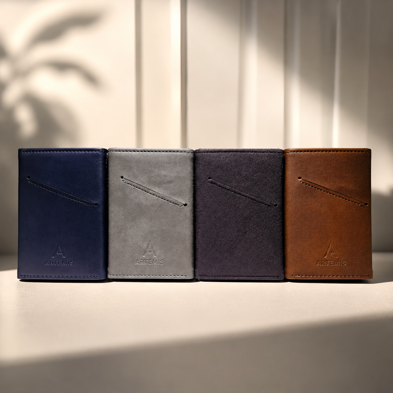 Artemis RFID Slim Wallet for Men | Zip Cash,Coin Pocket & Card Holder