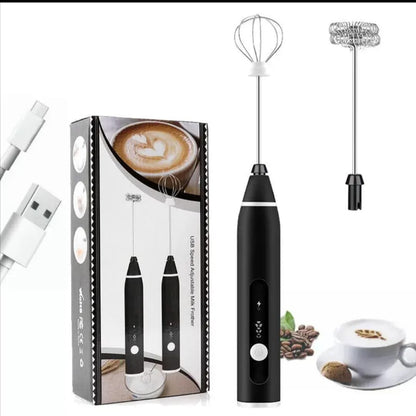2-in-1 Rechargeable Coffee & Milk Mixer