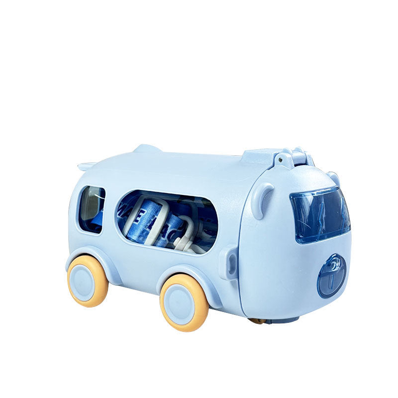 Bus Car Water Bottle 500ml – Leak Proof, Cute Design for Kids School & Outdoor