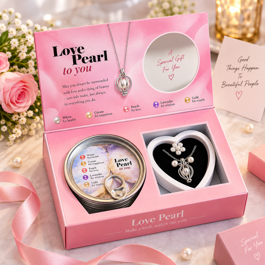 Love Pearl Necklaces Gift Box