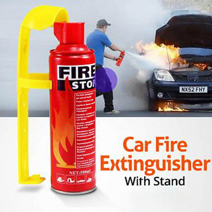 Fire Stop Car Fire Extinguisher Spray with Stand