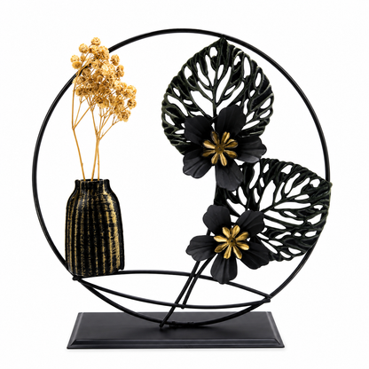Modern Metal Flower Table Decor – Elegant Home Decoration