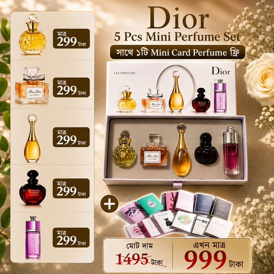 Dior Les 5 Pieces Mini Perfume Gift Set