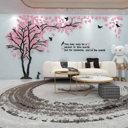 Acrylic 3D Tree Sticker