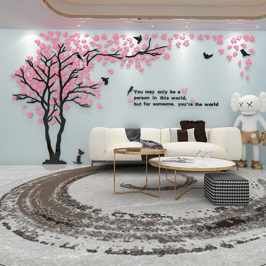 Acrylic 3D Tree Sticker