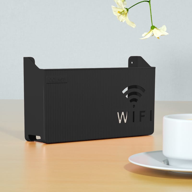Wall Mounted WiFi Router Storage Box & Organizer