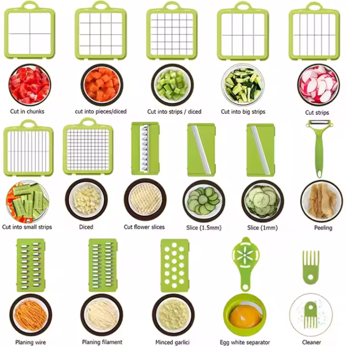 22 in 1 Pro Vegetable Cutter - Image 3